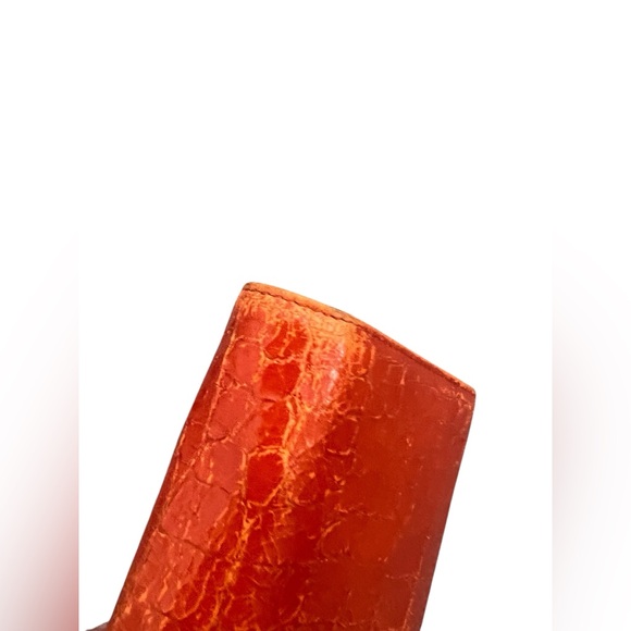 MIU MIU Croc Embossed Leather Long Wallet - Picture 3 of 15